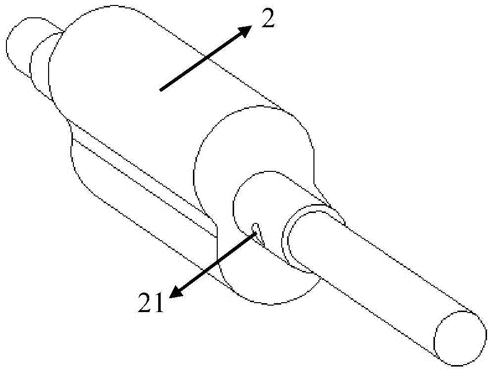 Roots pump mounting/fixing device