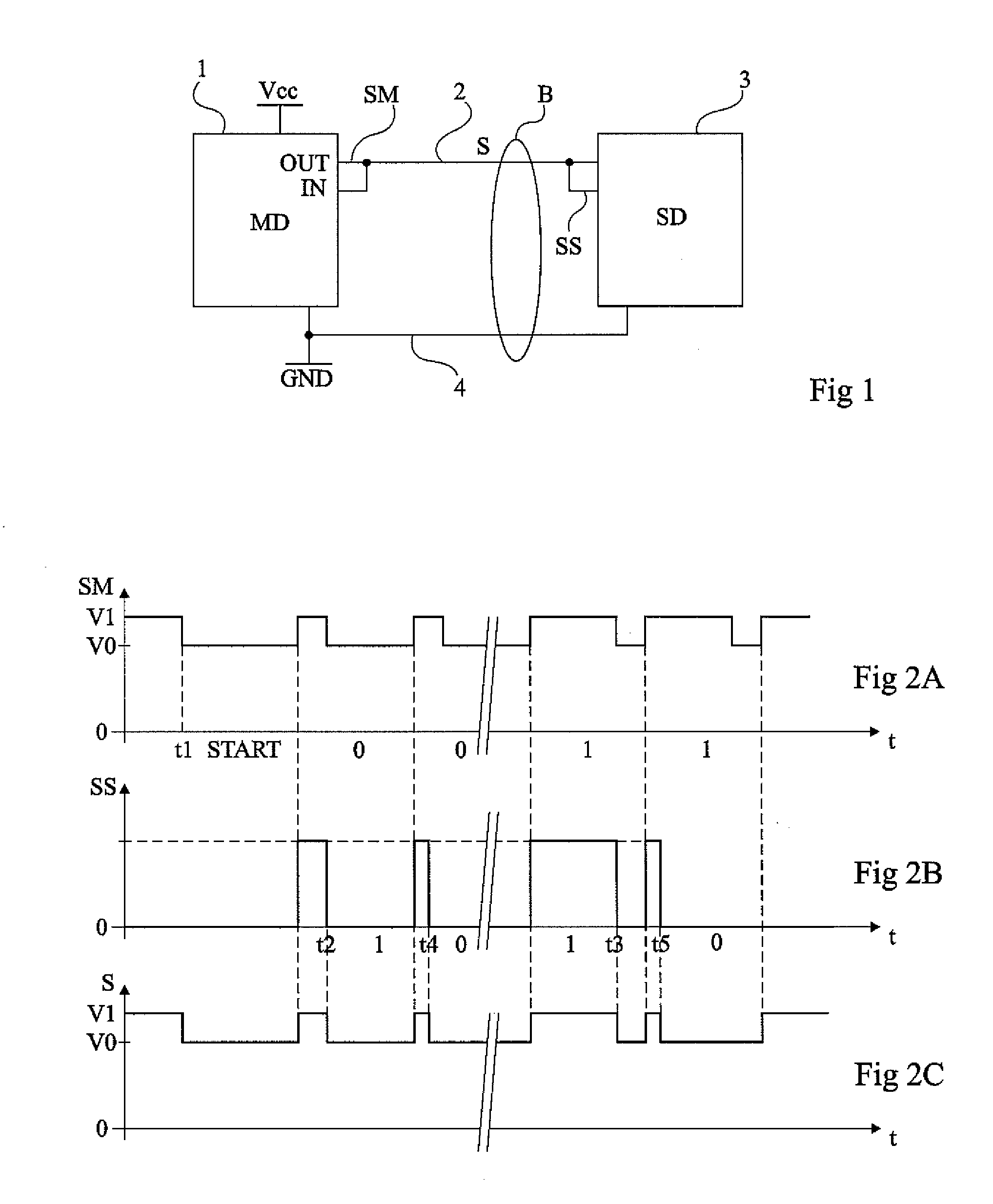 Multiple-channel transmission over a single-wire bus