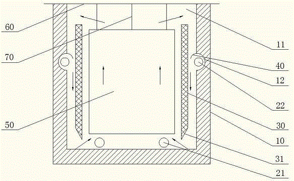 A fabric scouring and bleaching device