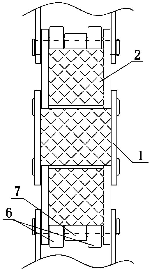 Flat Flat Type High Load Bearing Chain