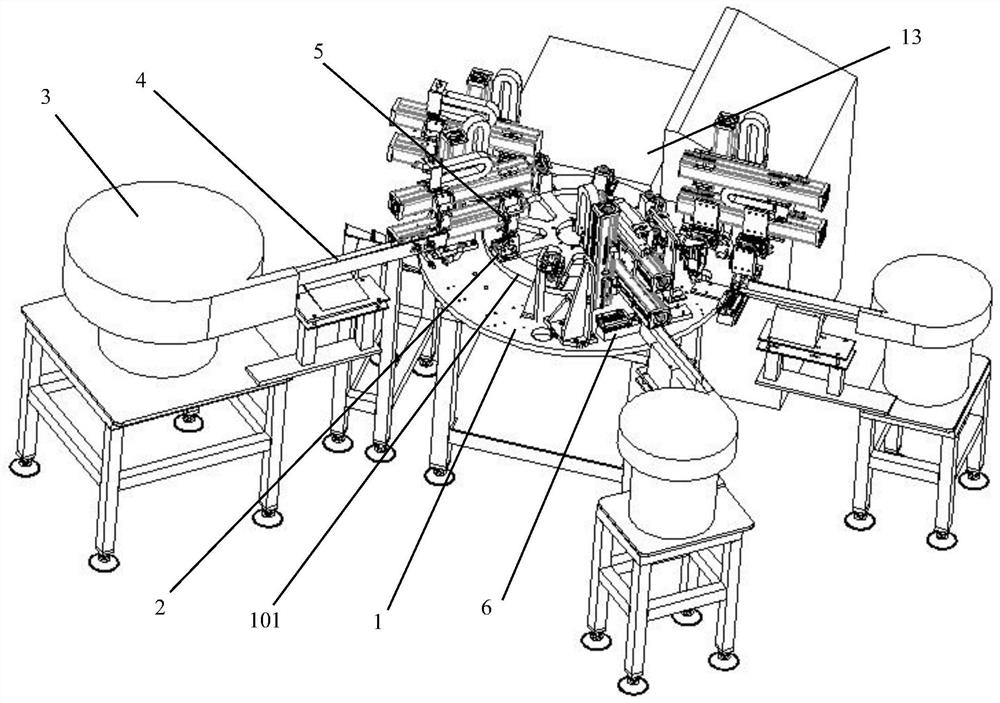 Installation and detection integrated system for inner sealing rings at two ends of bent pipe