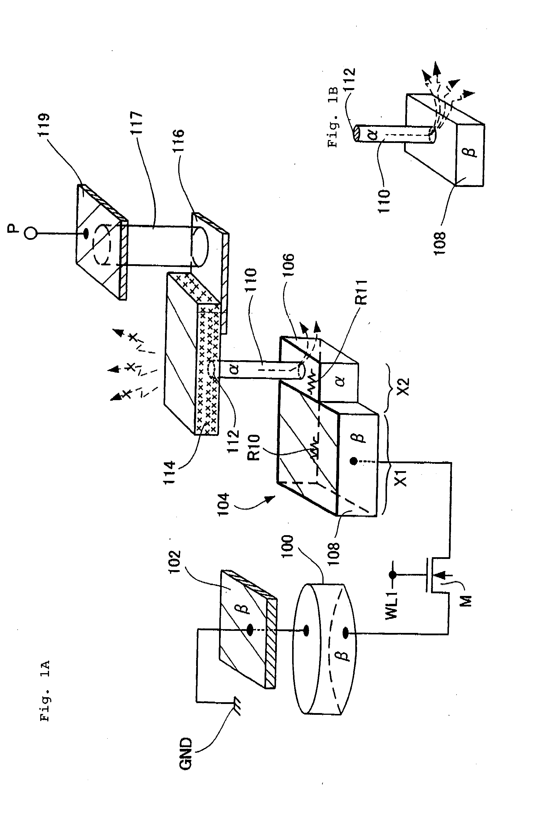 Phase-change memory device with minimized reduction in thermal efficiency and method of manufacturing the same