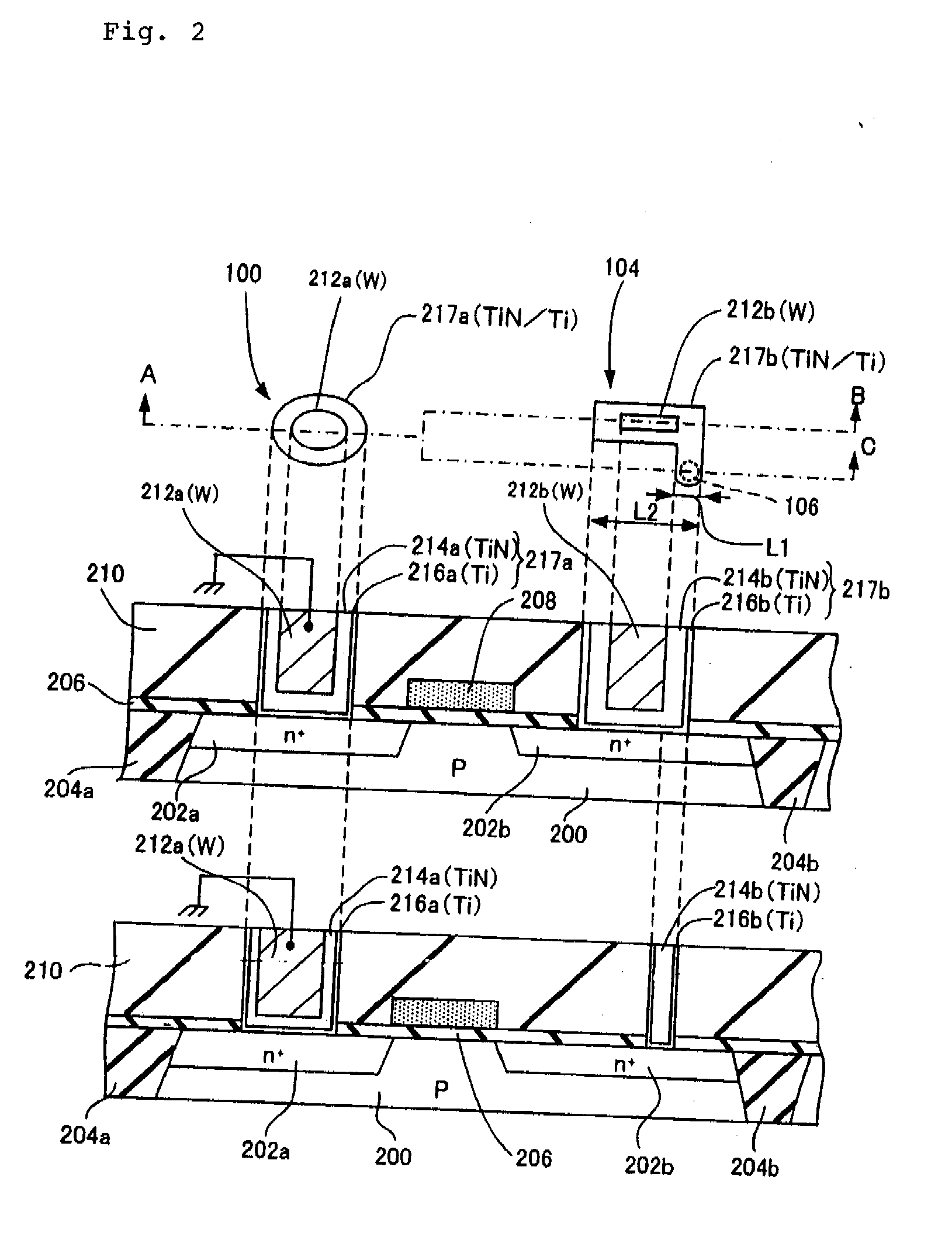 Phase-change memory device with minimized reduction in thermal efficiency and method of manufacturing the same