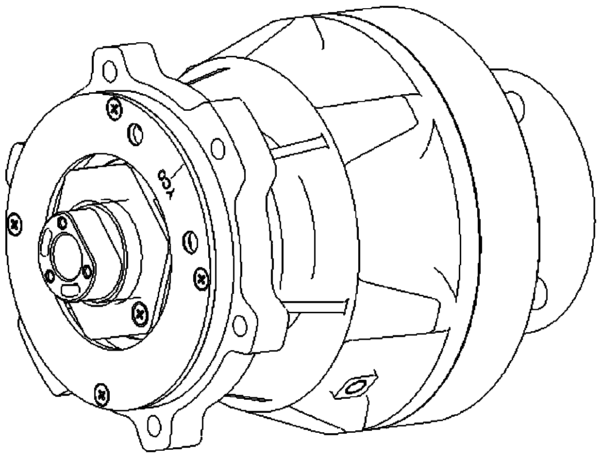 A driving joint suitable for high and low temperature environment in deep space