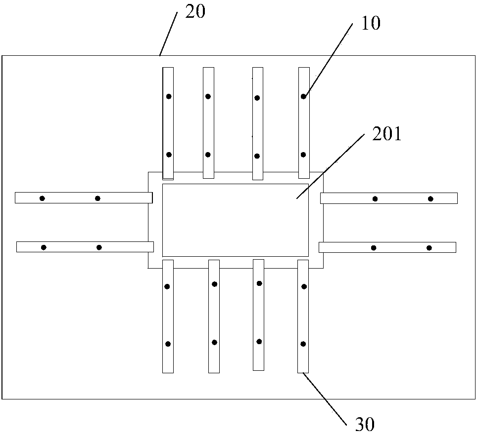 Indoor heating and heat preservation assembly based on solar energy and used for high-rise building