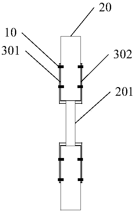 Indoor heating and heat preservation assembly based on solar energy and used for high-rise building