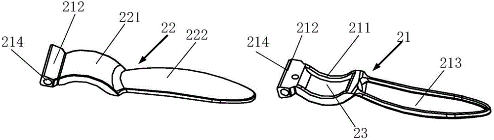 Corkscrew guiding structure and corkscrew