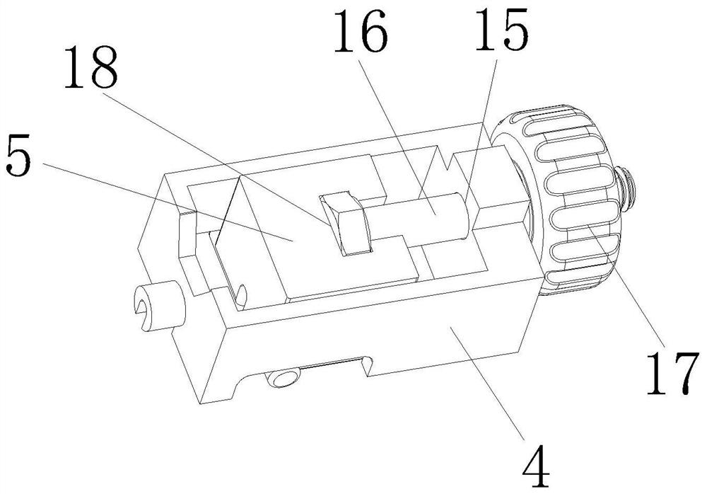 Hidden brake structure for walking assisting device for old people