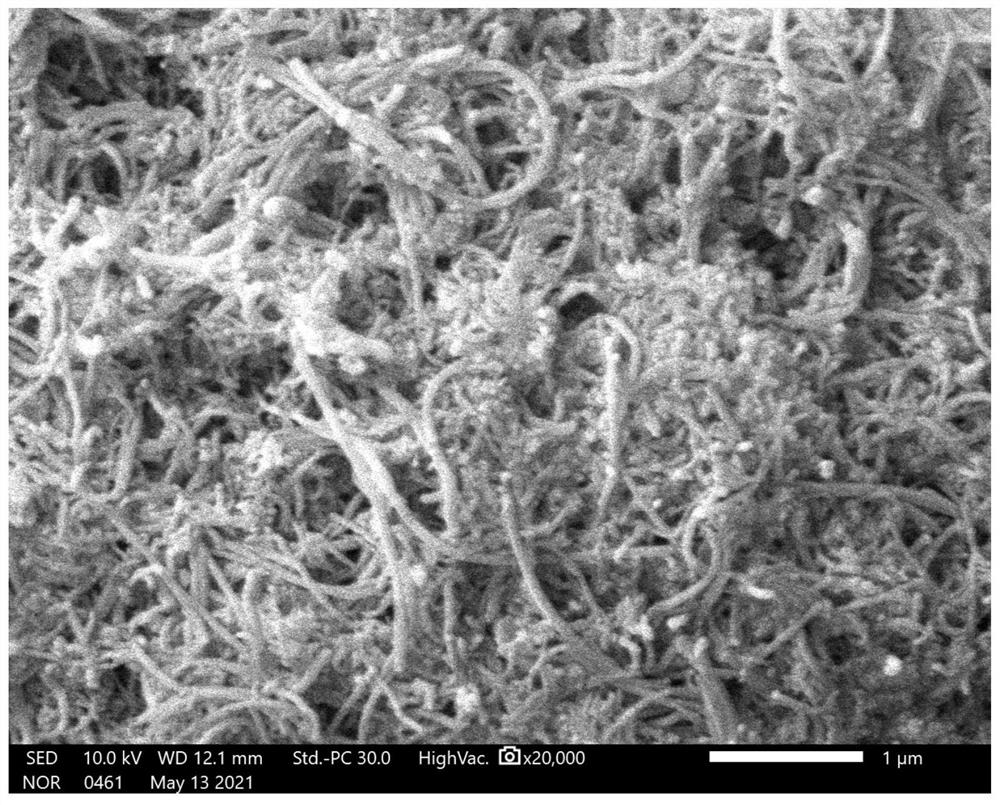 A method for treating organic wastewater with a heterogeneous Fenton-coupled tubular membrane electrode