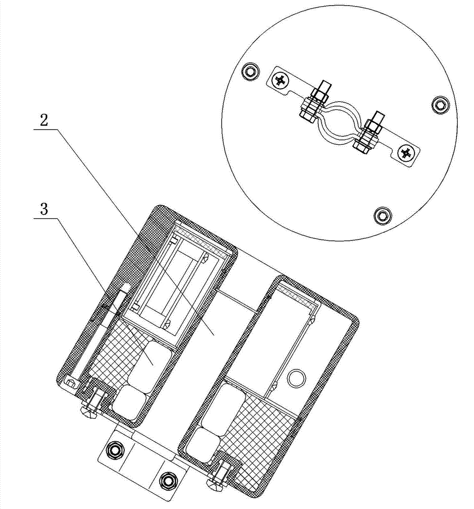 Outdoor alternating current high voltage fault remote transmission device