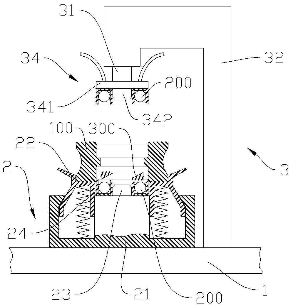 A guide roller and guide roller assembly tooling