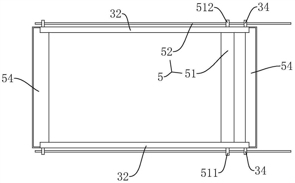 Powder recovery structure of electrostatic spraying chamber