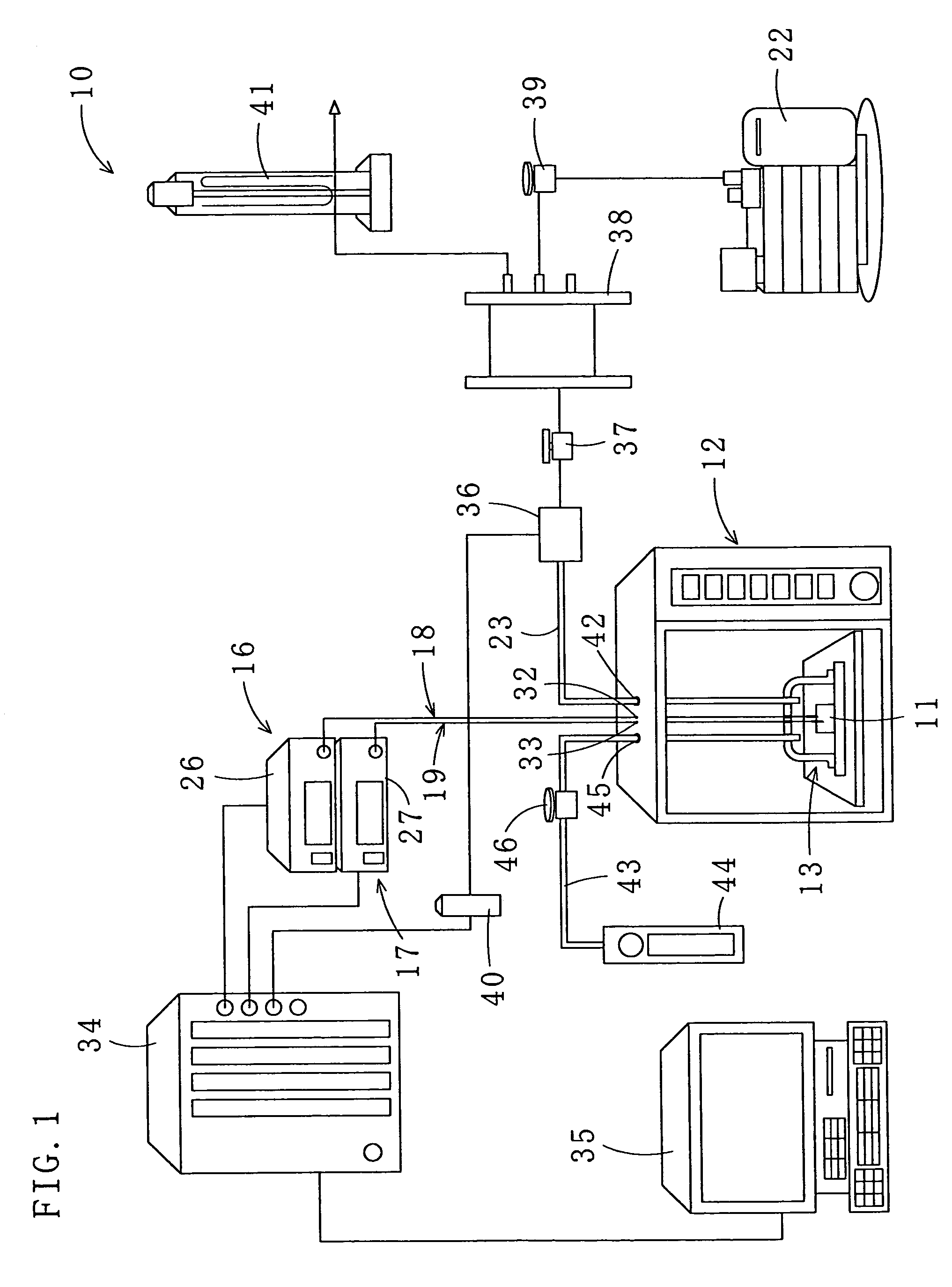 Method for drying under reduced pressure using microwaves