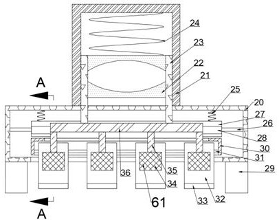 Handheld mechanical keyboard shaft body batch lubricating device