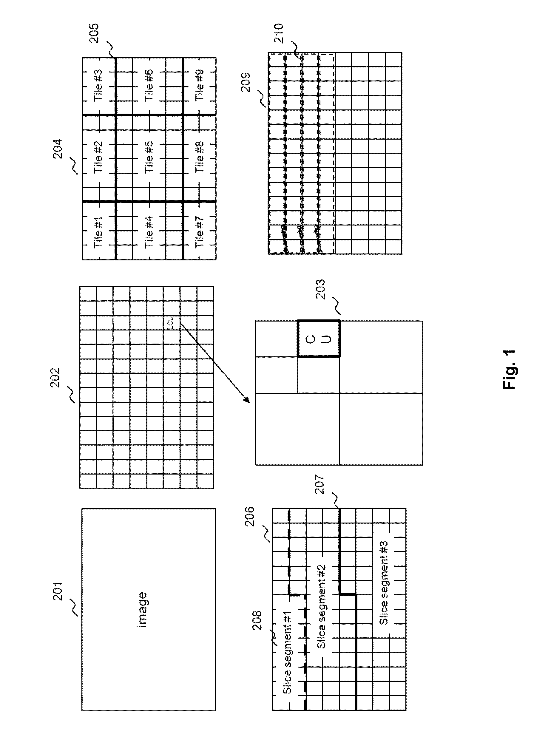 Method of processing disordered frame portion data units