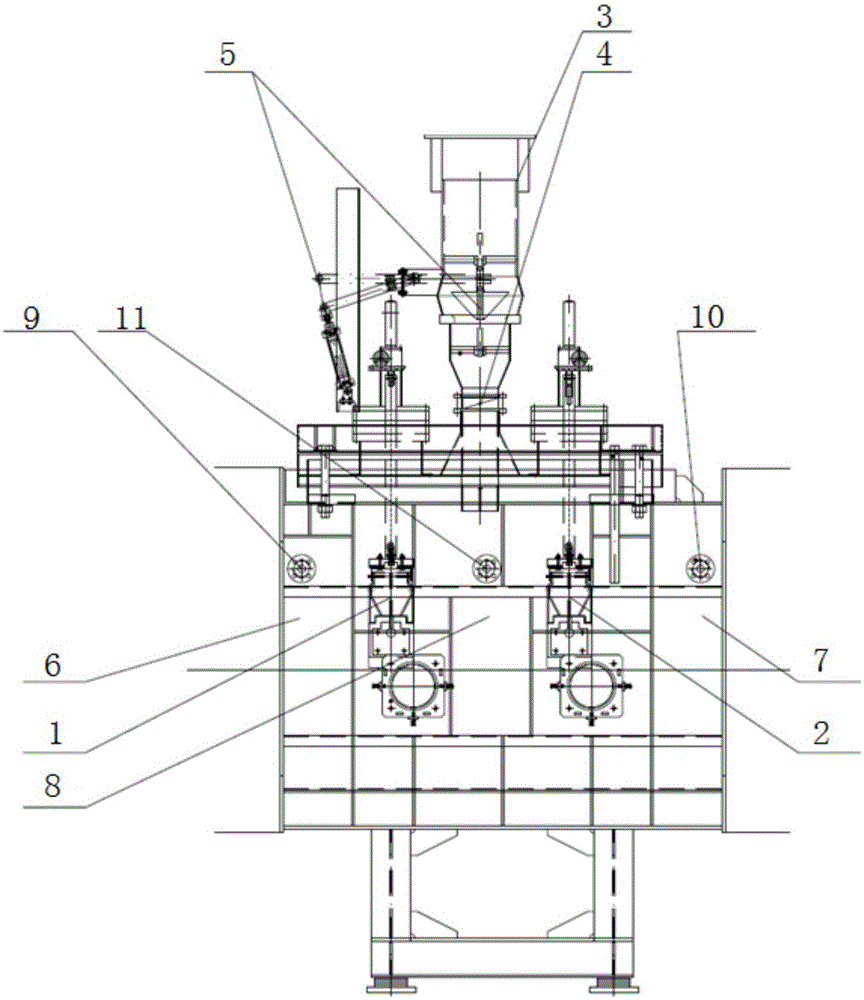 Method for controlling pressure of silicon steel continuous annealing furnace separation section