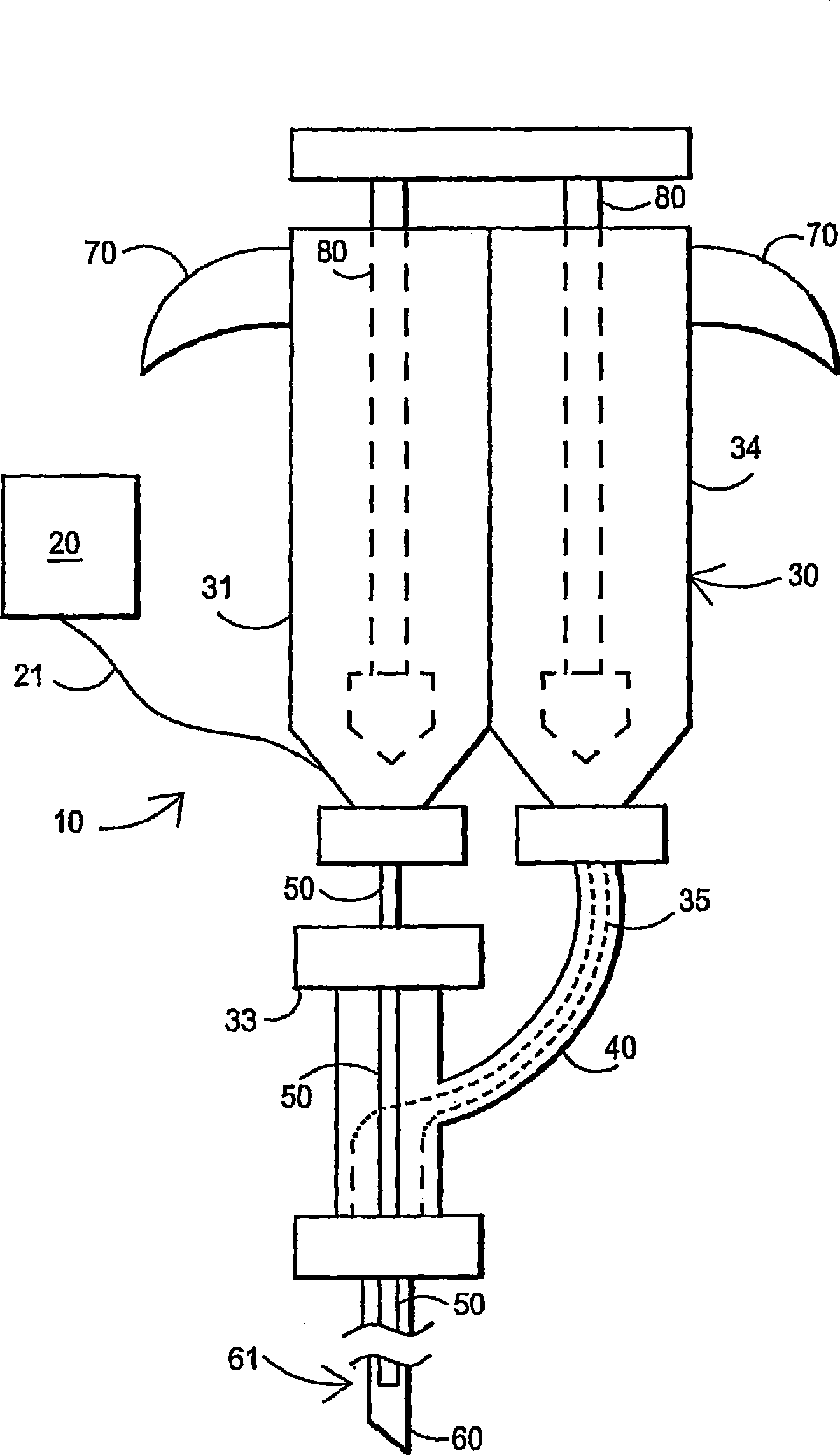 Fibrin sealant delivery device including pressure monitoring, and methods and kits thereof