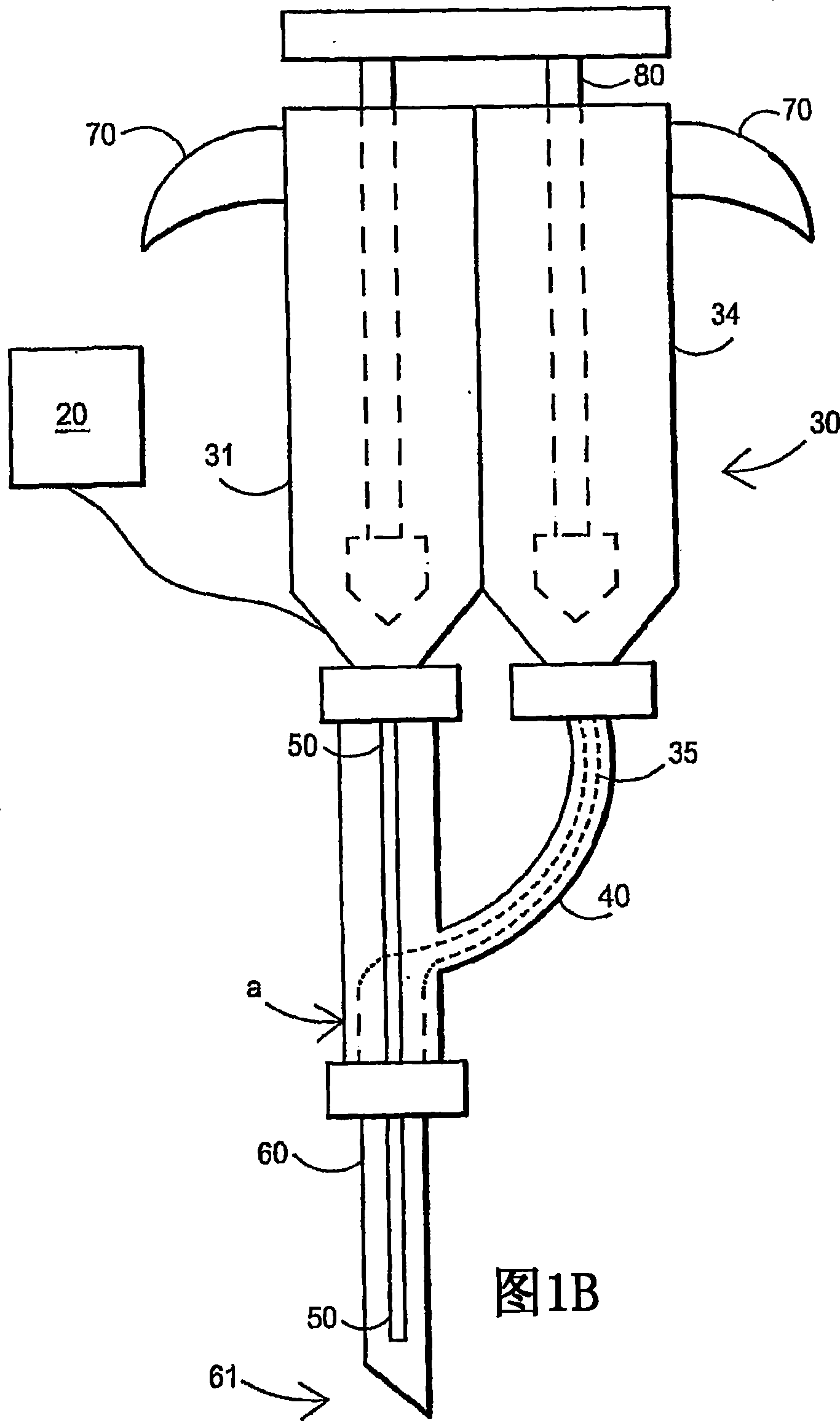 Fibrin sealant delivery device including pressure monitoring, and methods and kits thereof