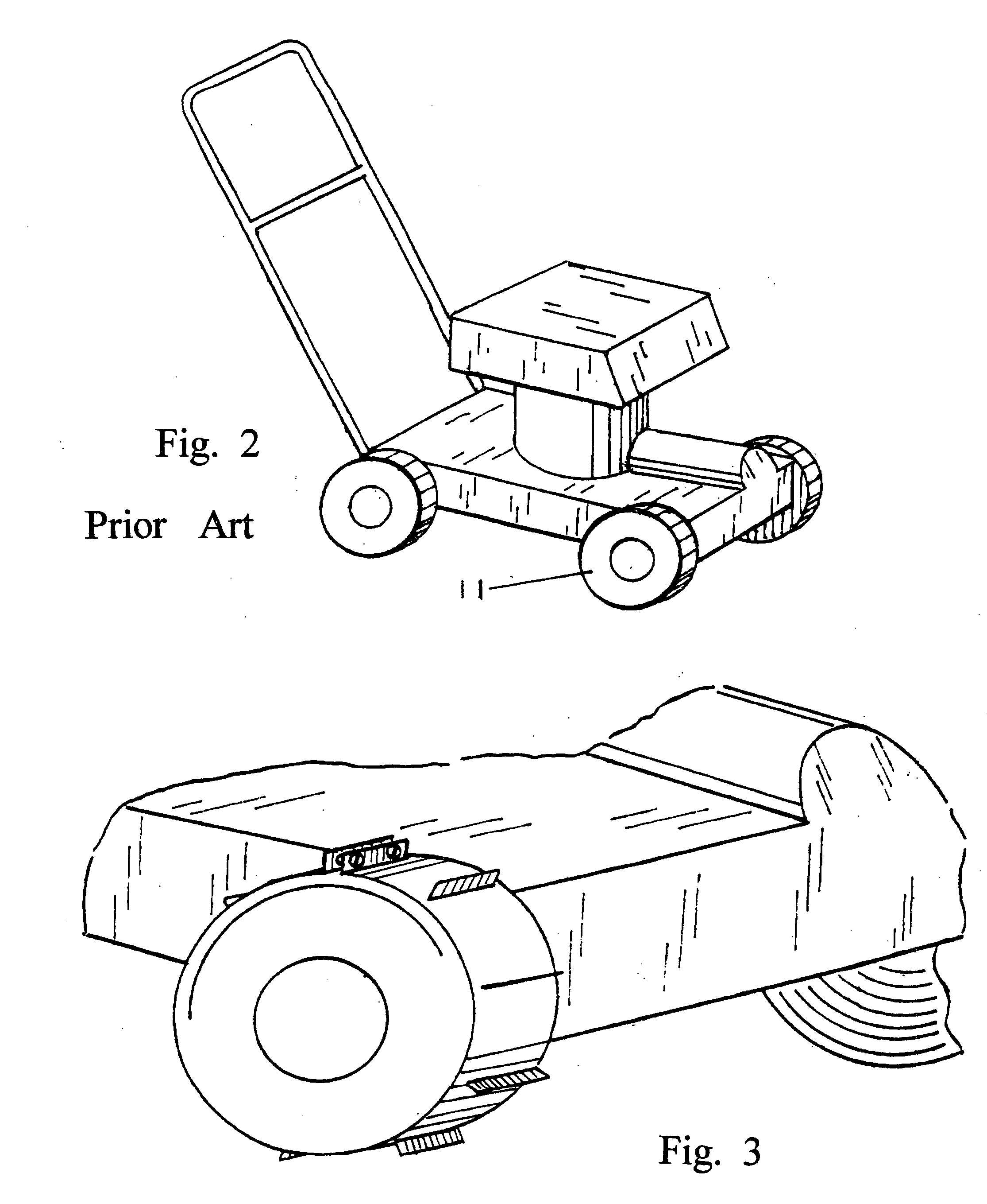 Maximum propulsion attachment for grass mower