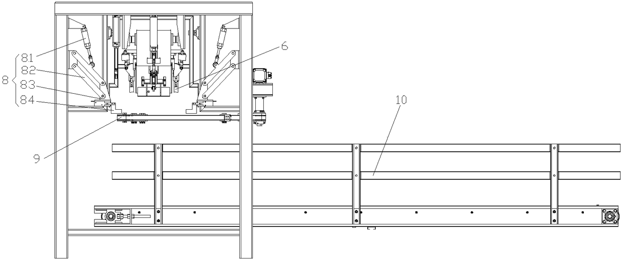 Full-automatic bag feeding packing machine