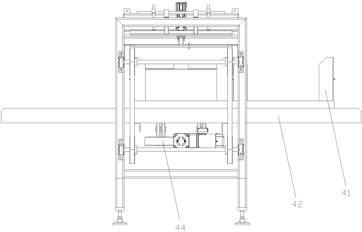 Full-automatic bag feeding packing machine