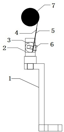 Independent cleaning device and method for drafting shaft of flax drawing frame