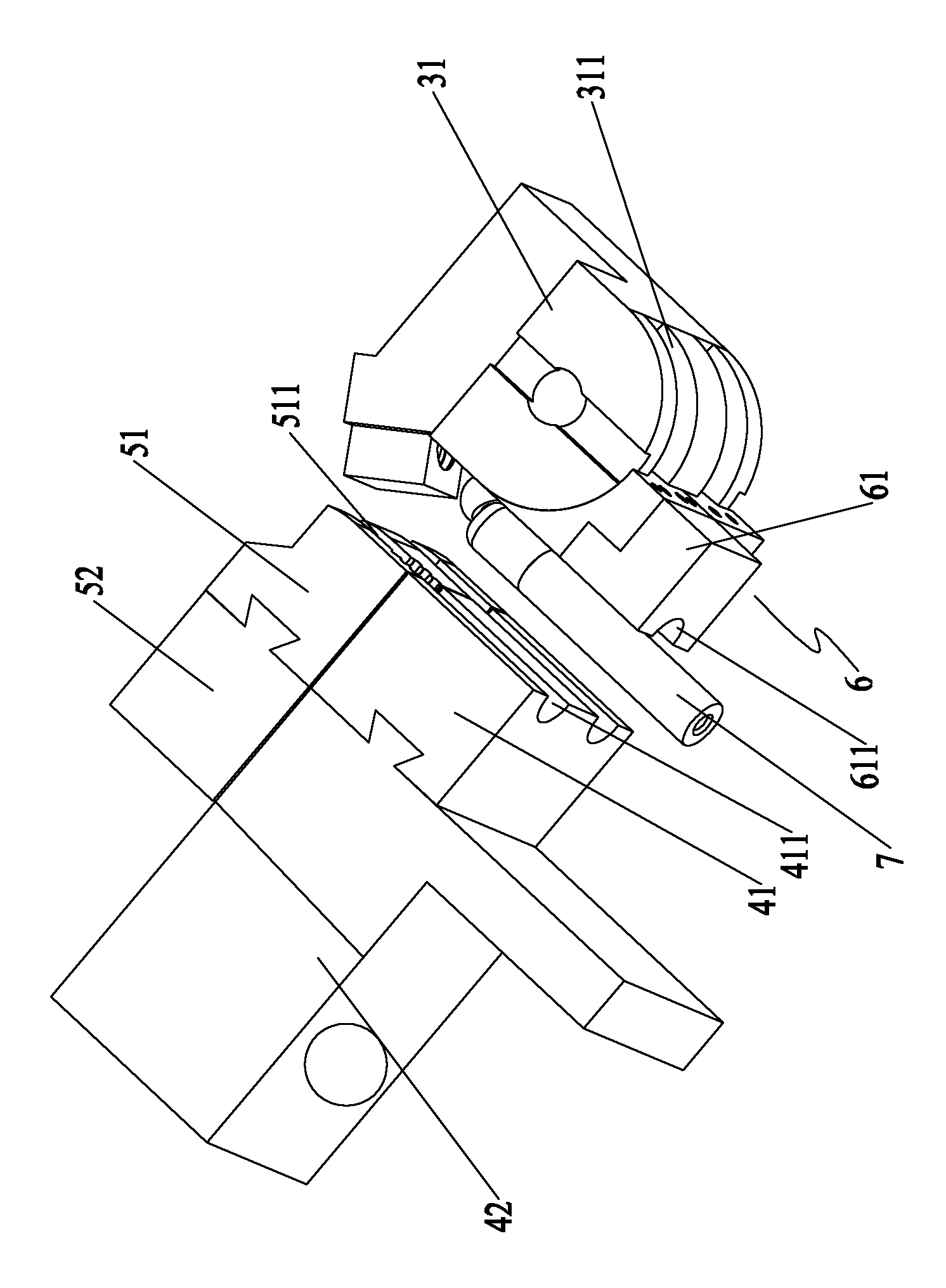 Anti-crease bending processor for thin metal pipe