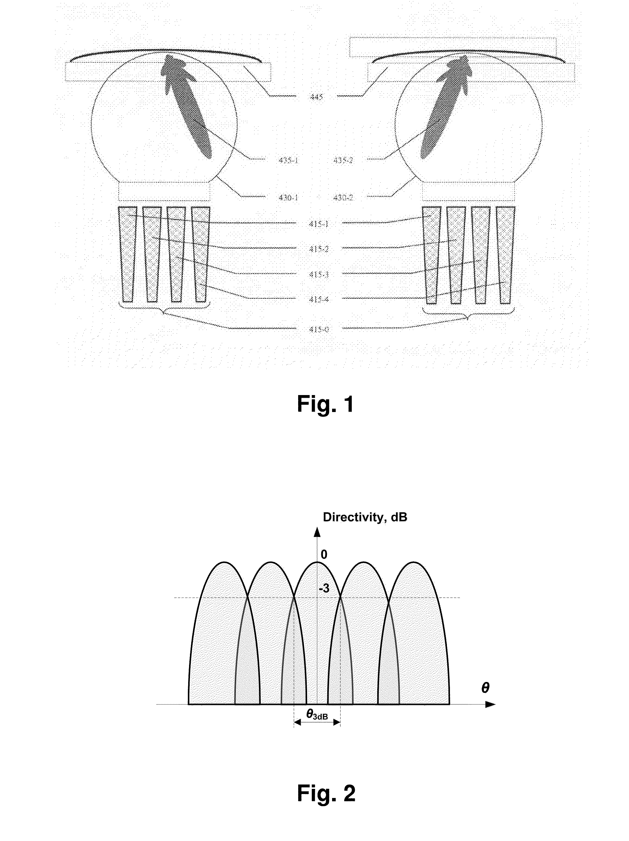 Lens antenna with electronic beam steering capabilities