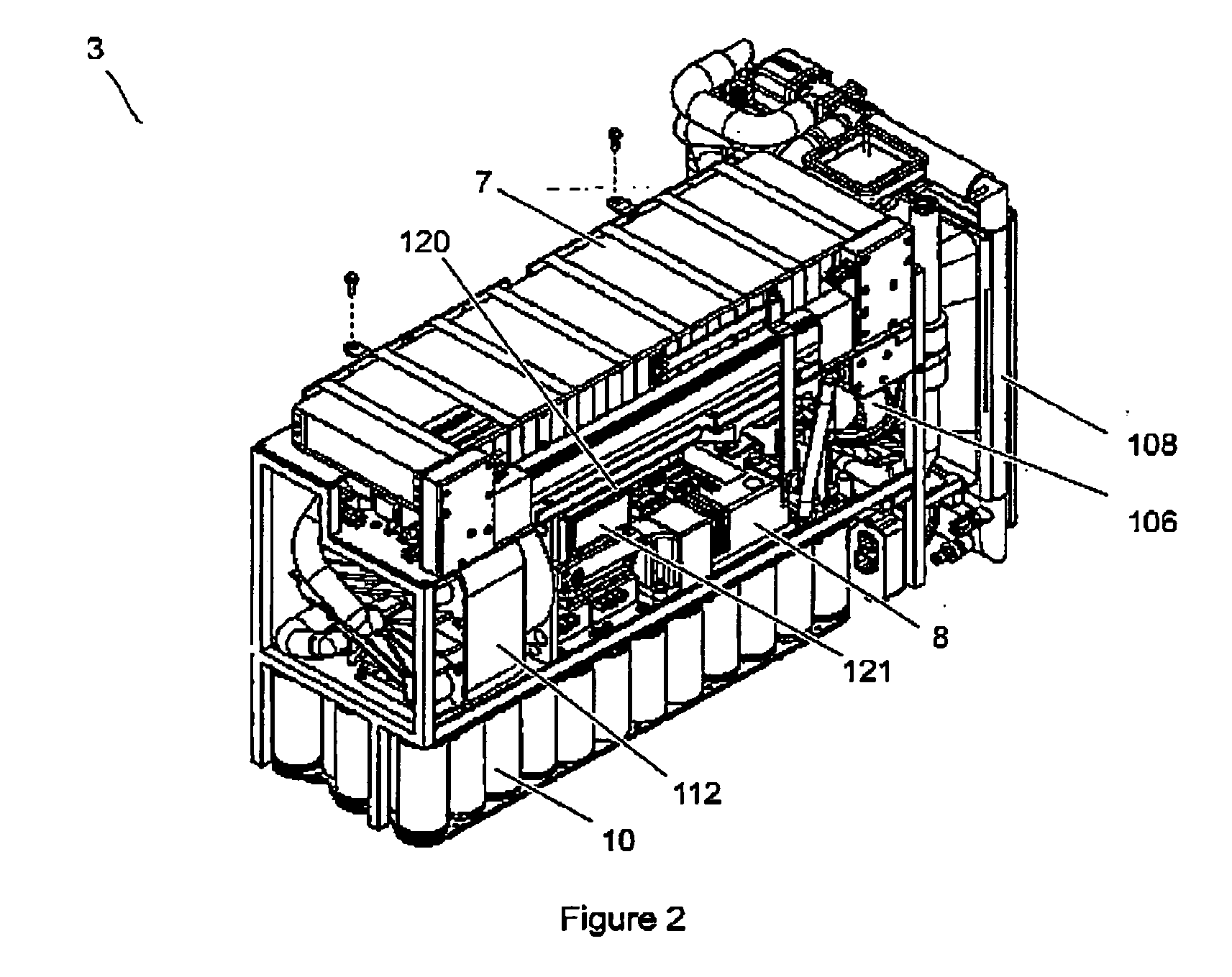 Capacitor bank for electrical generator