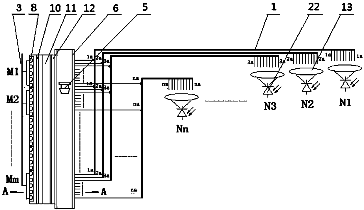 Optical fiber conduction type rotor flow sensor