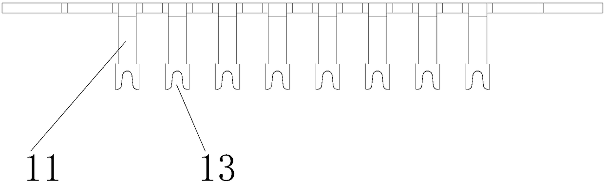PIN needle material strip