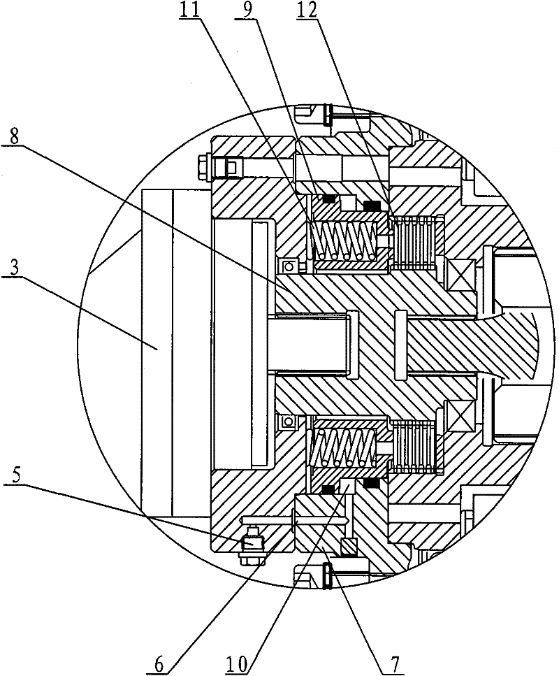 Multi-point flexibly-driven stepless speed change winding device