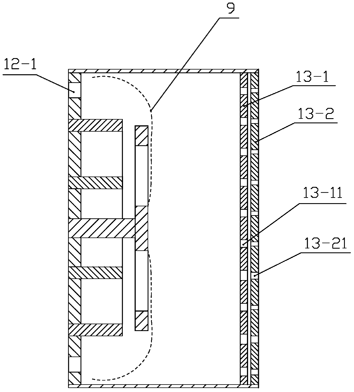 Pulse electro-magnetic micro-newton propulsion device