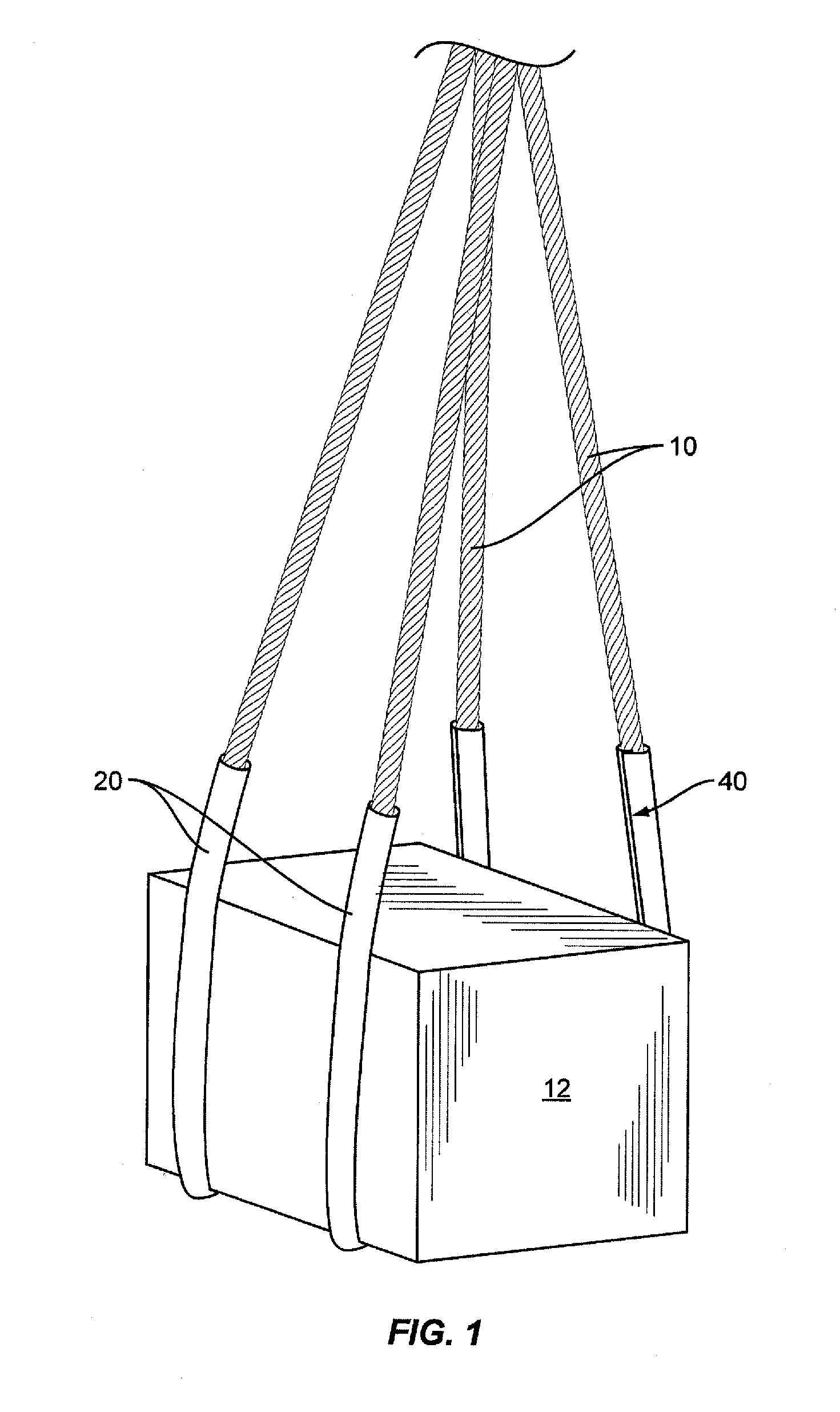 Protective cover for slings, ropes, cables and the like