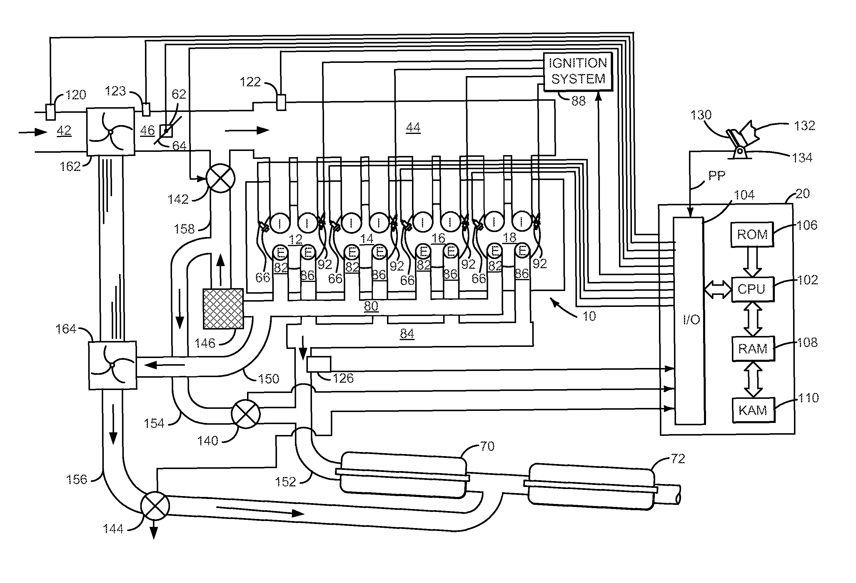 Method and system for turbocharging an engine