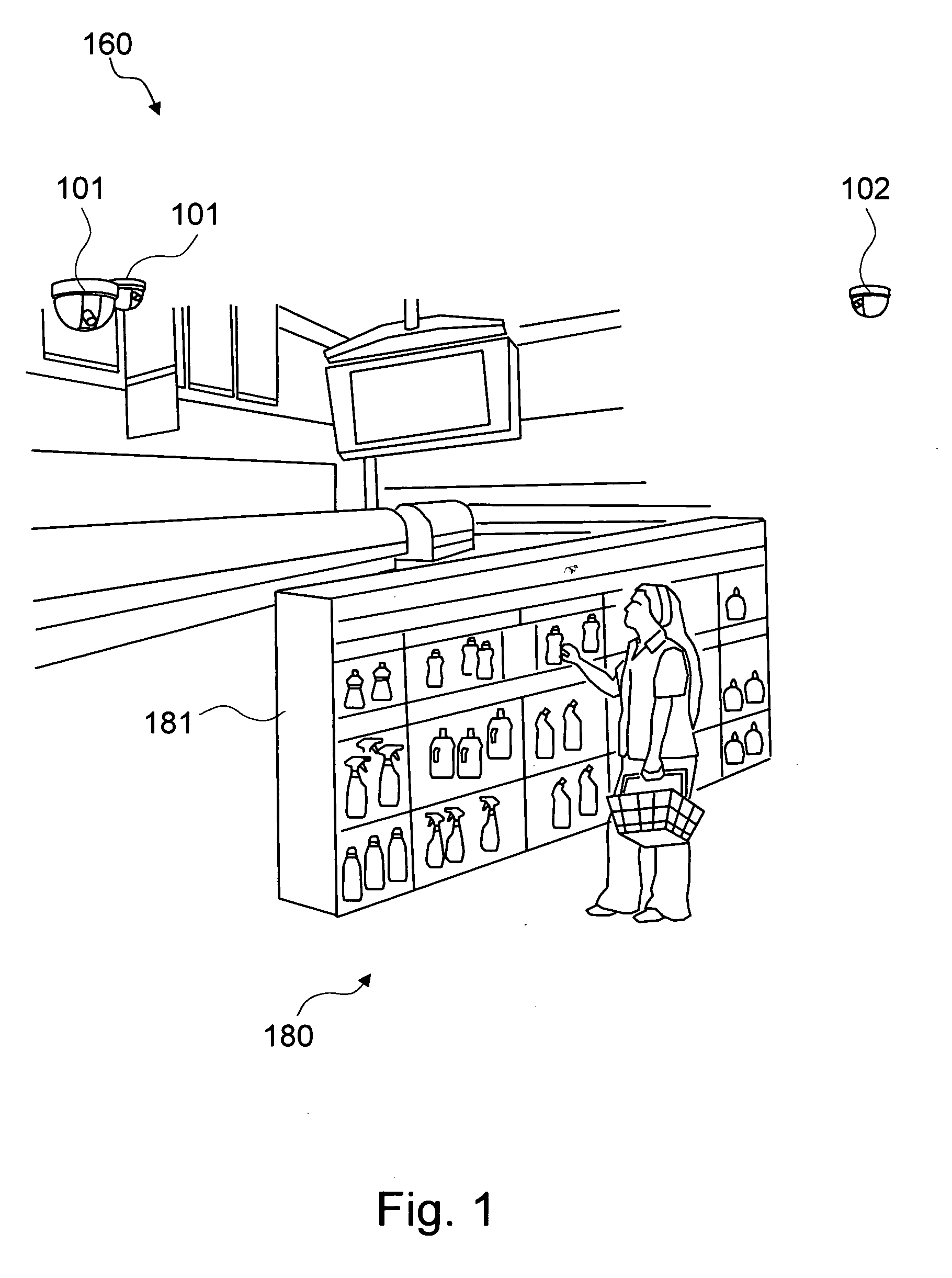 Method and system for automatically analyzing categories in a physical space based on the visual characterization of people