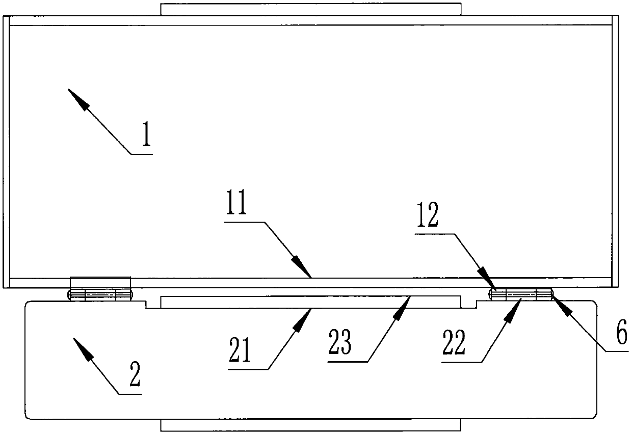 Folding accompanying bed and using method thereof