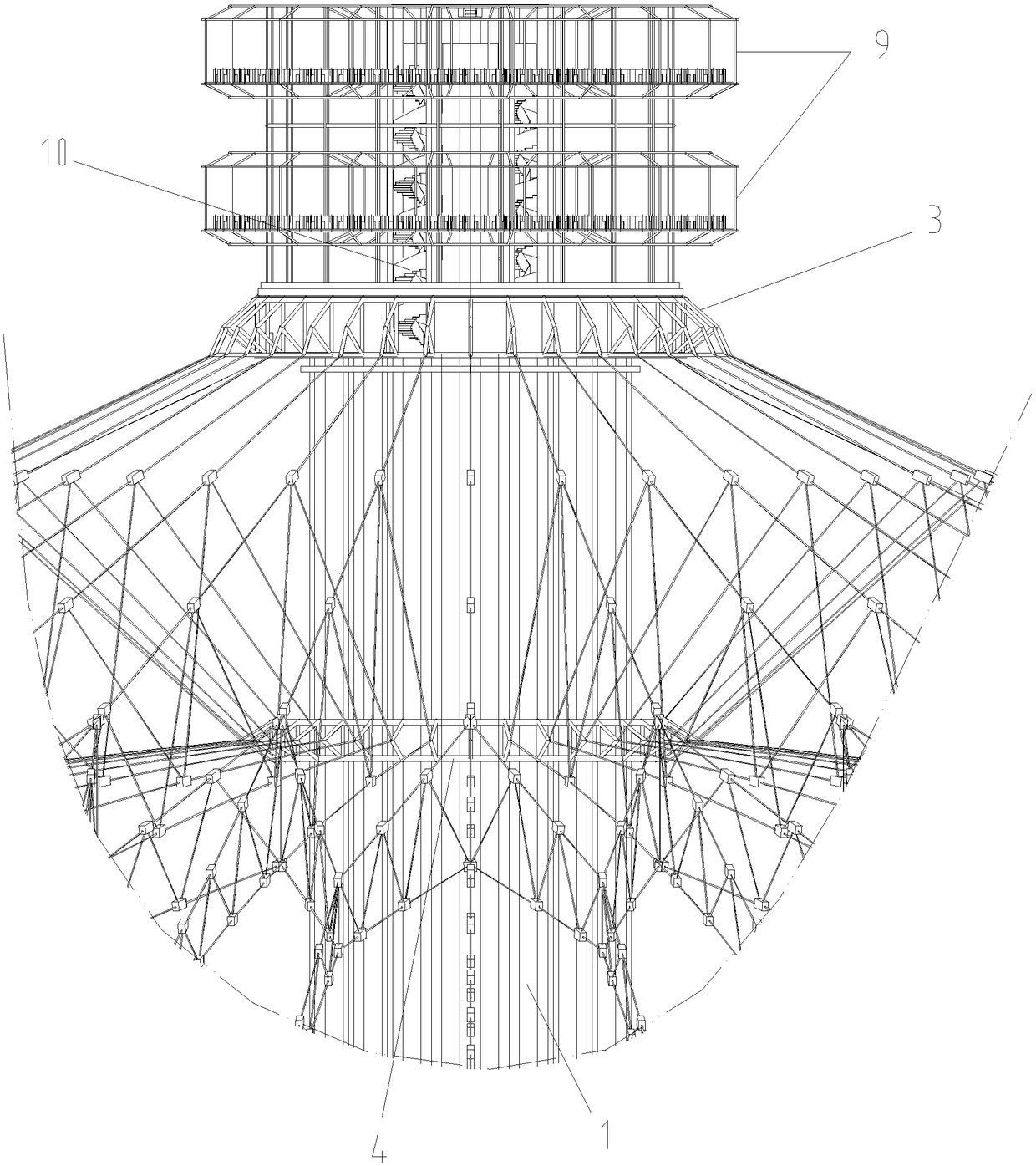 Large detachable exhibition hall