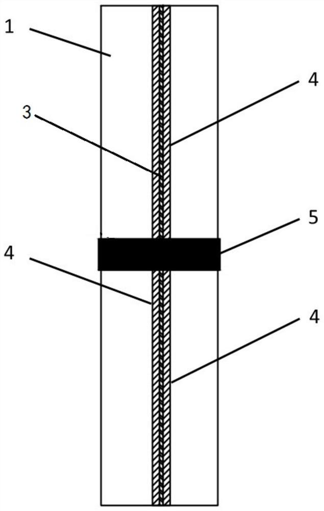 Method and device for protecting optical cable outside oil well casing