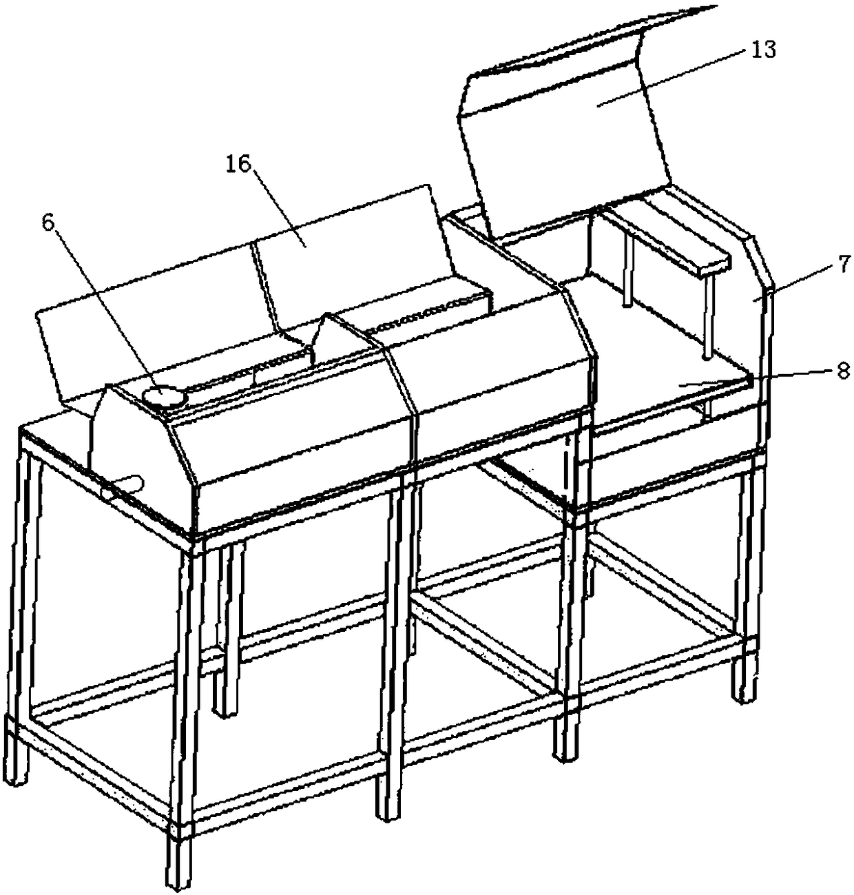 Calibration device for testing with crushed-stone testing machine