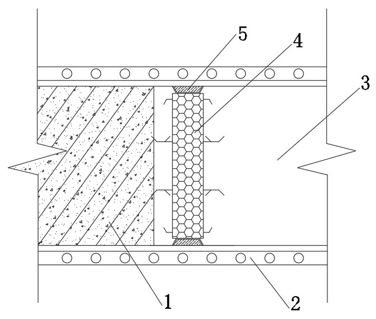 Mounting and fixing method for structural pulling seam in aluminum alloy formwork supporting system