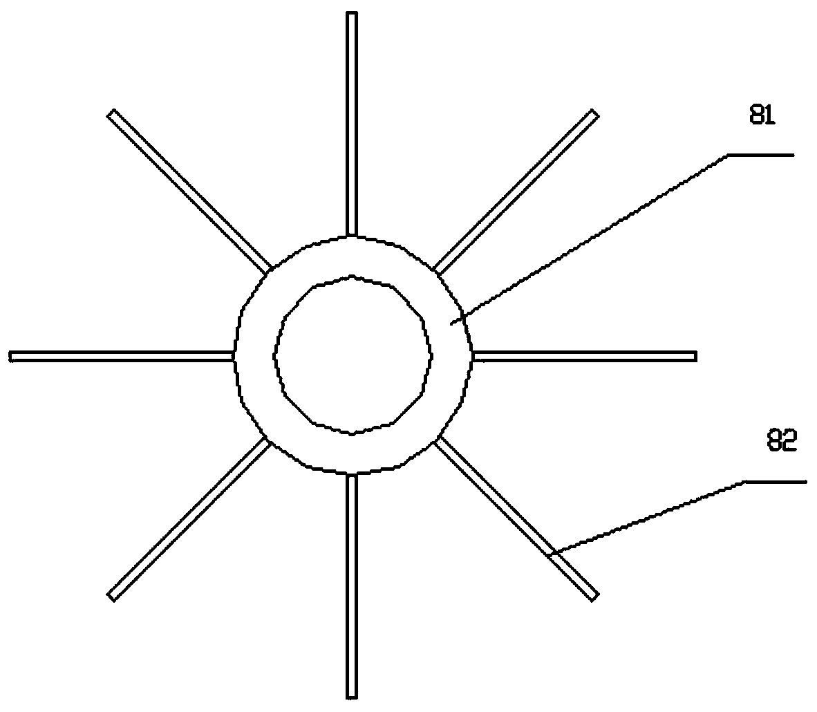 A grain crop livestock feed processing grinder