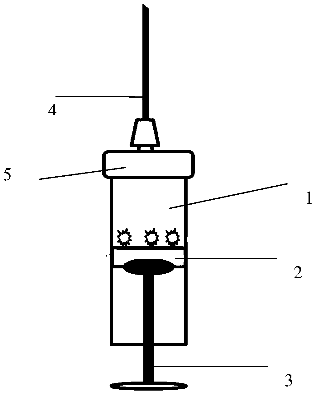 Blood sampler for preparing bovine tuberculosis stimulation supernatant