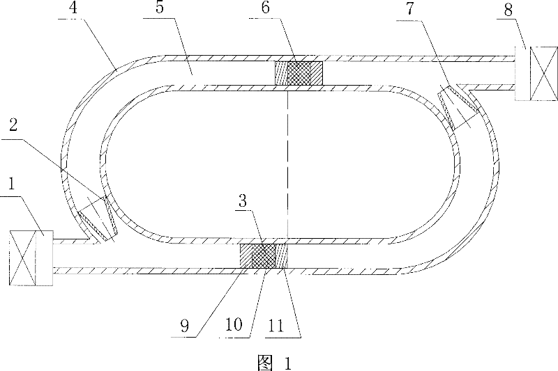 Double-drive stirling travelling wave refrigerating device