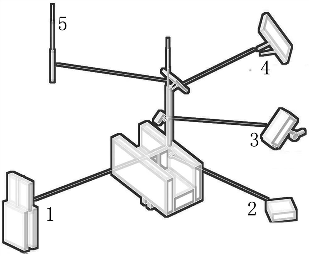 Inflow-controllable field crop irrigation water consumption measuring system intelligent device