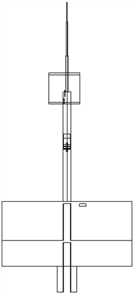 Inflow-controllable field crop irrigation water consumption measuring system intelligent device