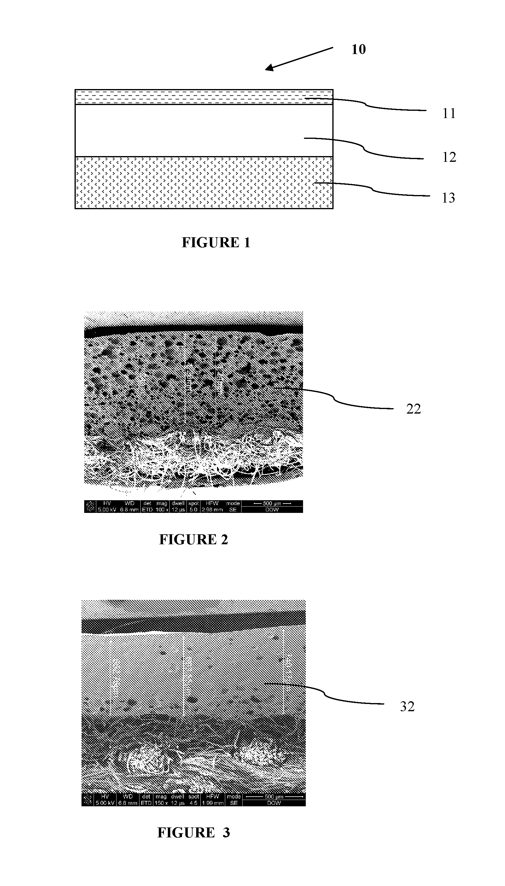 Polyurethane dispersion based synthetic leathers