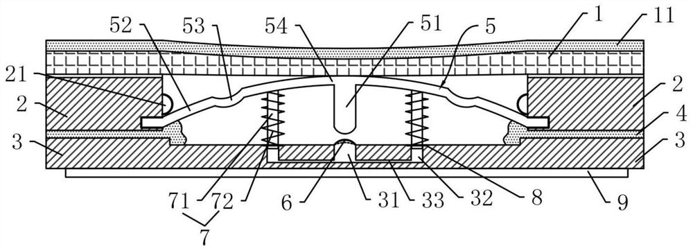 Panel membrane switch for inverter