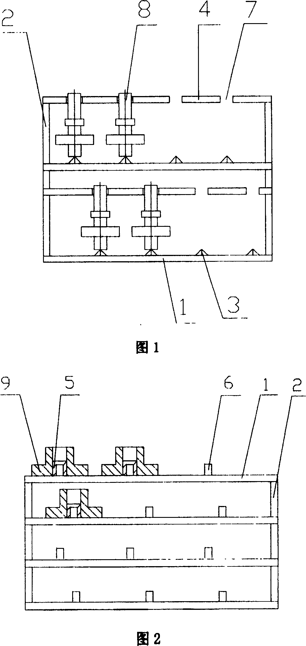 Quenching for material rack by high pressure gas