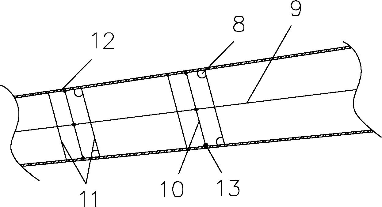 Blade structure for wind driven generator